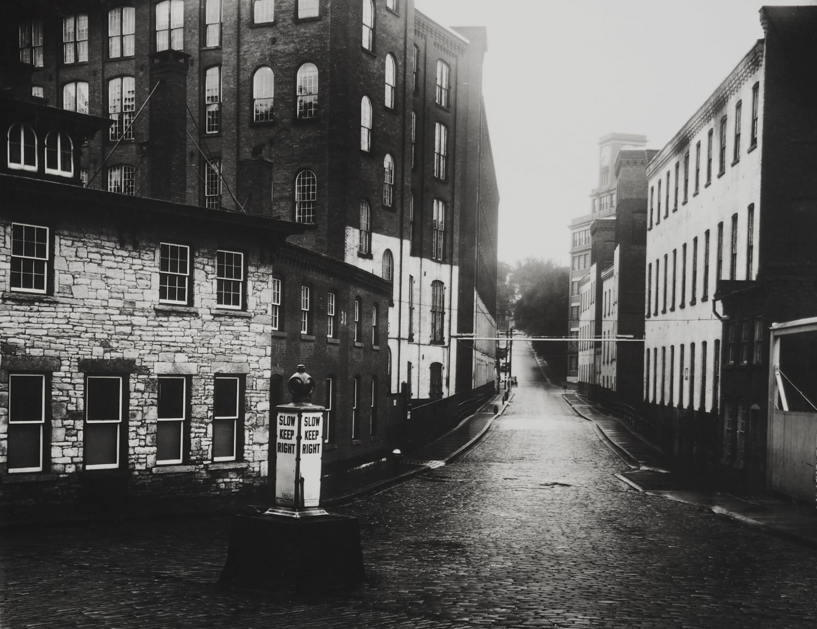Walker Evans, Factory Street, Amsterdam, New York, 1930