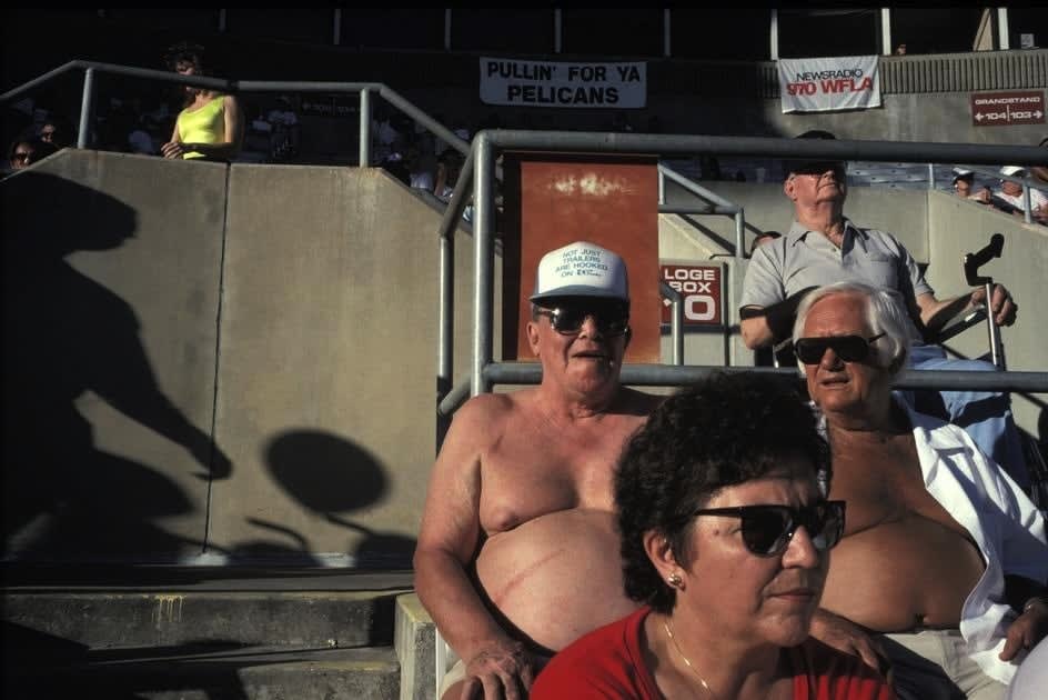 Alex Webb, St. Petersburgh (old folks at stadium), 1989