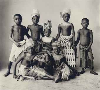 Irving Penn, Dahomey Children, 1967