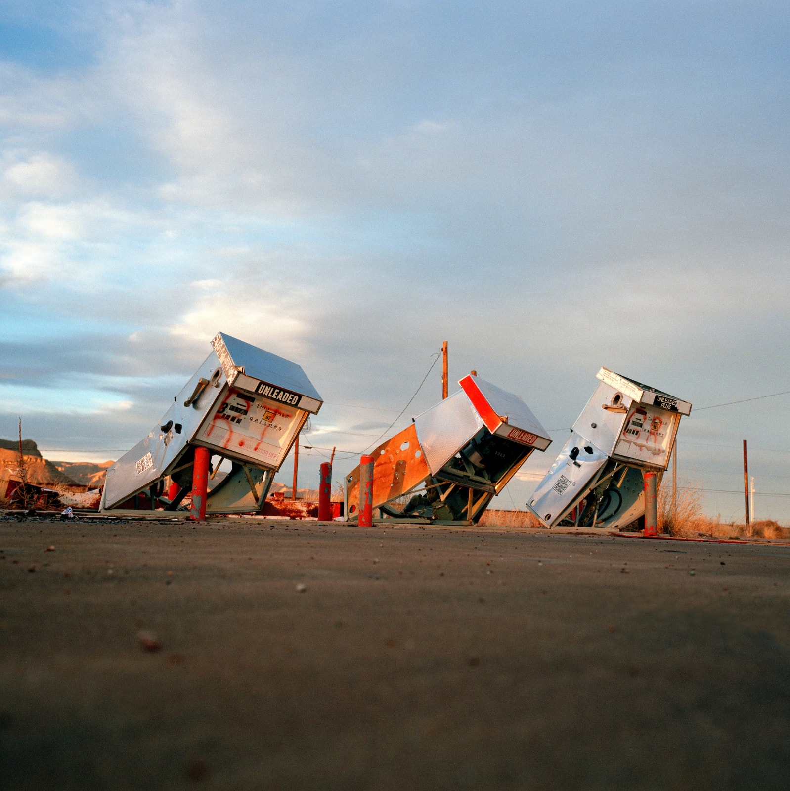 Jeff Brouws, West Motel Drive, Lordsburg, New Mexico, 2001
