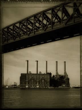 Tom Baril, Factory, NJ (396) - BAT one from 'New York' a portfolio of ten photogravures