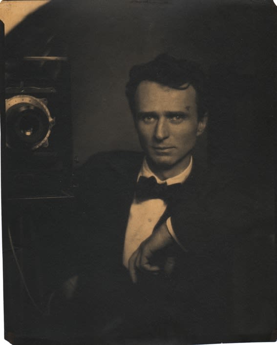 Edward Steichen, Self-Portrait with Camera, 1917
