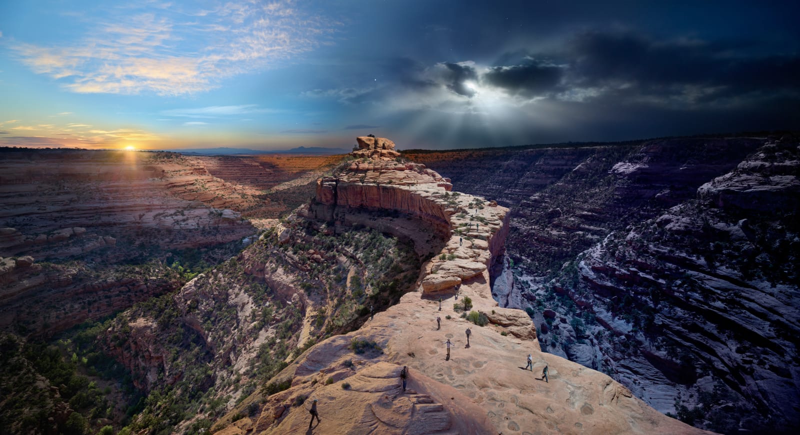 Stephen Wilkes, Bears Ears National Monument, Day to Night™, 2022
