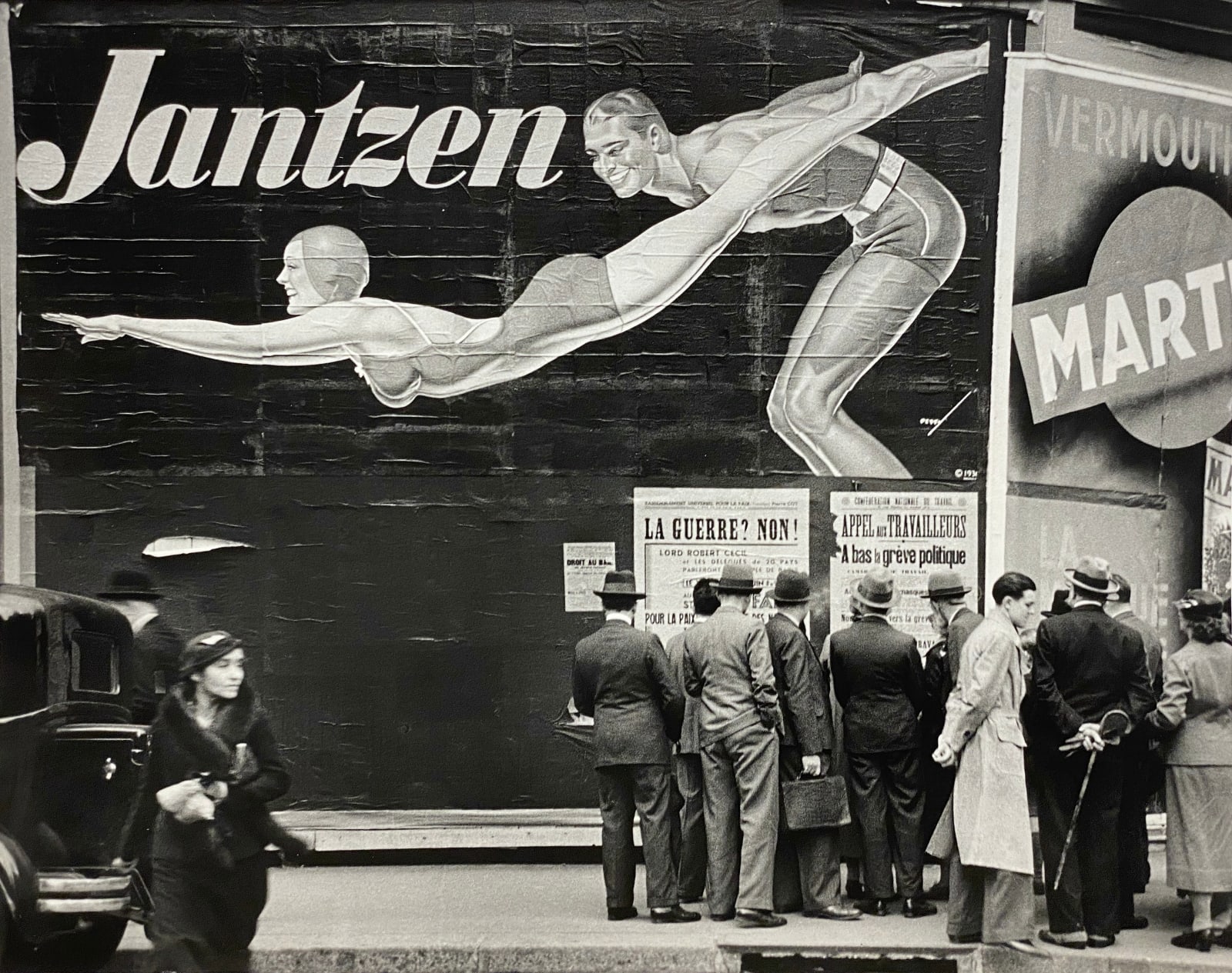 Lucien Aigner, Jantzen Poster, La Paix, La Guerre, 1930/1980s