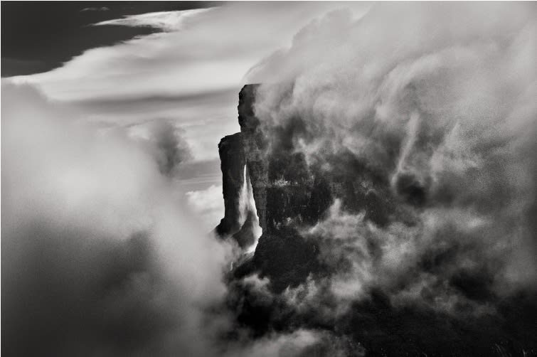 Sebastião Salgado, 127, Mount Roraima covered in clouds, Monte Roraima National Park, 2018