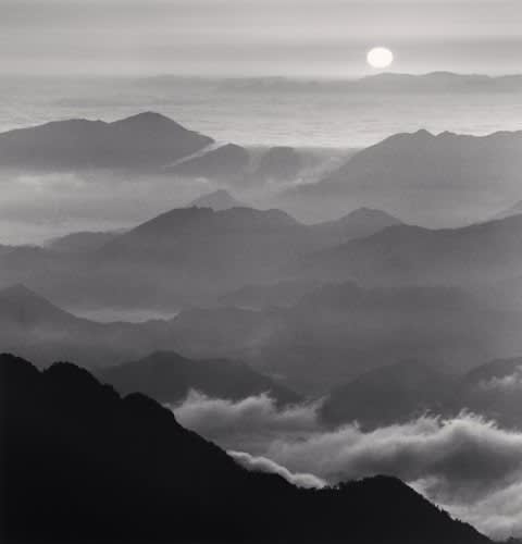 Michael Kenna, Huangshan Mountains, Study 46, Anhui, China, 2010