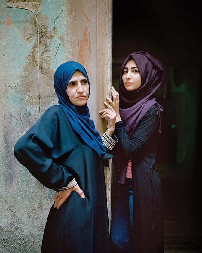 Rania Matar, Samira and Wafa'a, Bourj el Barajneh refugee camp, Beirut, Lebanon, 2015