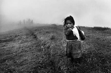 Sebastião Salgado, Ecuador (peasant girl in field), 1998/2001