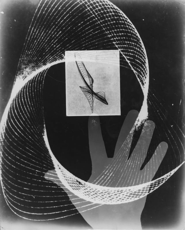György Kepes, Untitled photogram, c. 1950