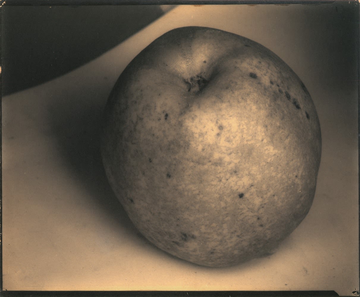 Edward Steichen, Still Life - An Apple, a Boulder, a Mountain - France, c. 1921