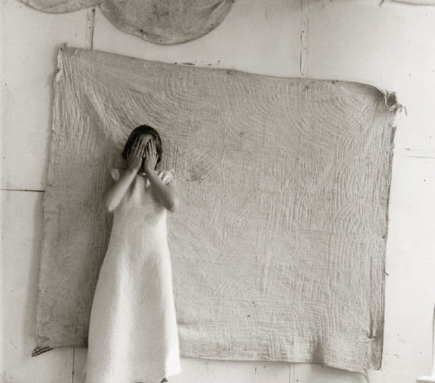 Francesca Woodman, Untitled, 'Patterns' (variant from Some Disordered Interior Geometries), New York, 1980-1981