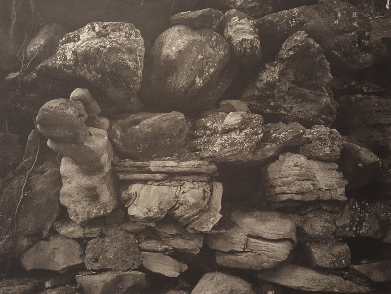 John Yang, Innisfree Garden, Millbrook, New York (466-3), 1984