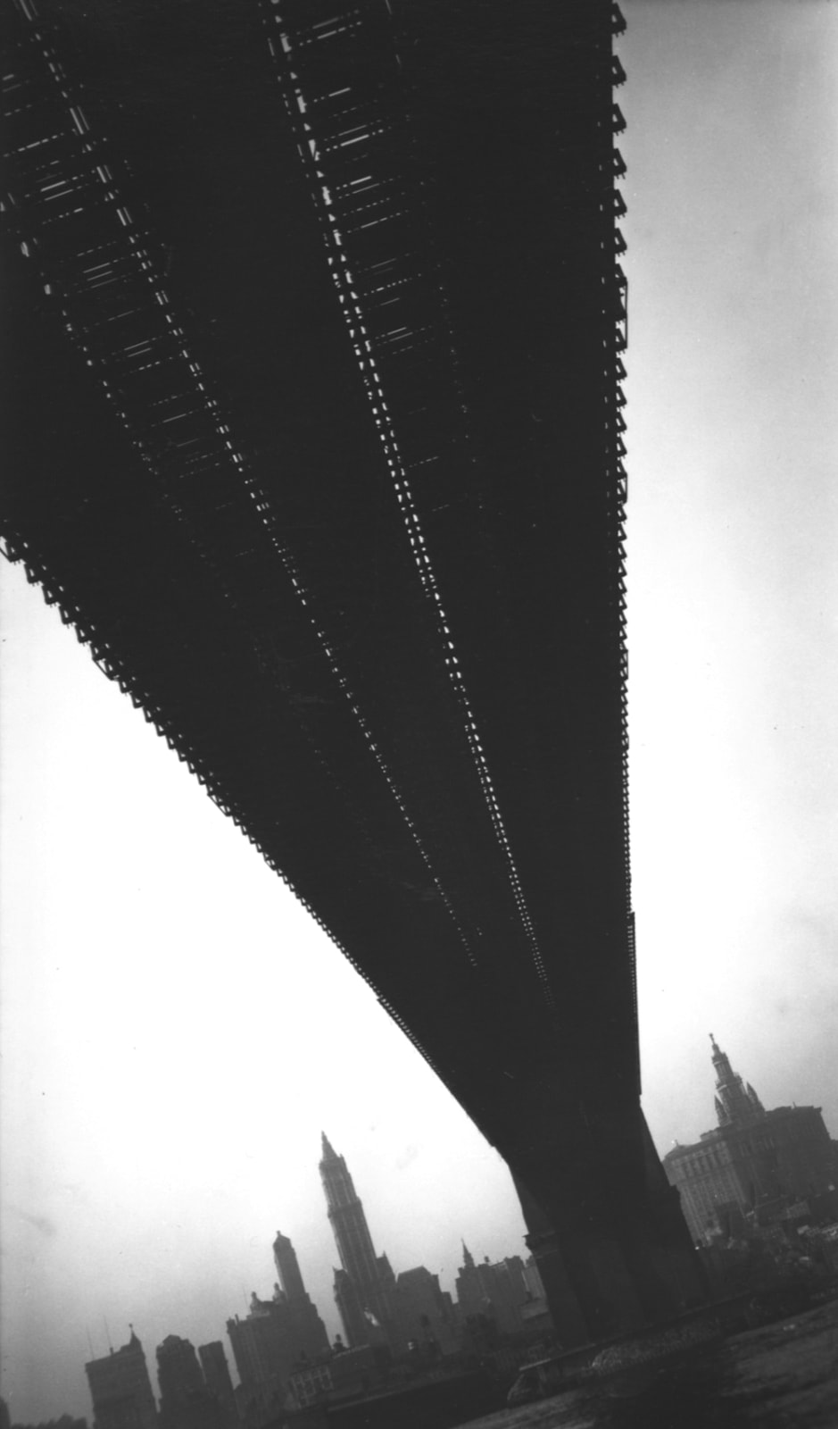Walker Evans, Brooklyn Bridge, New York, c. 1929