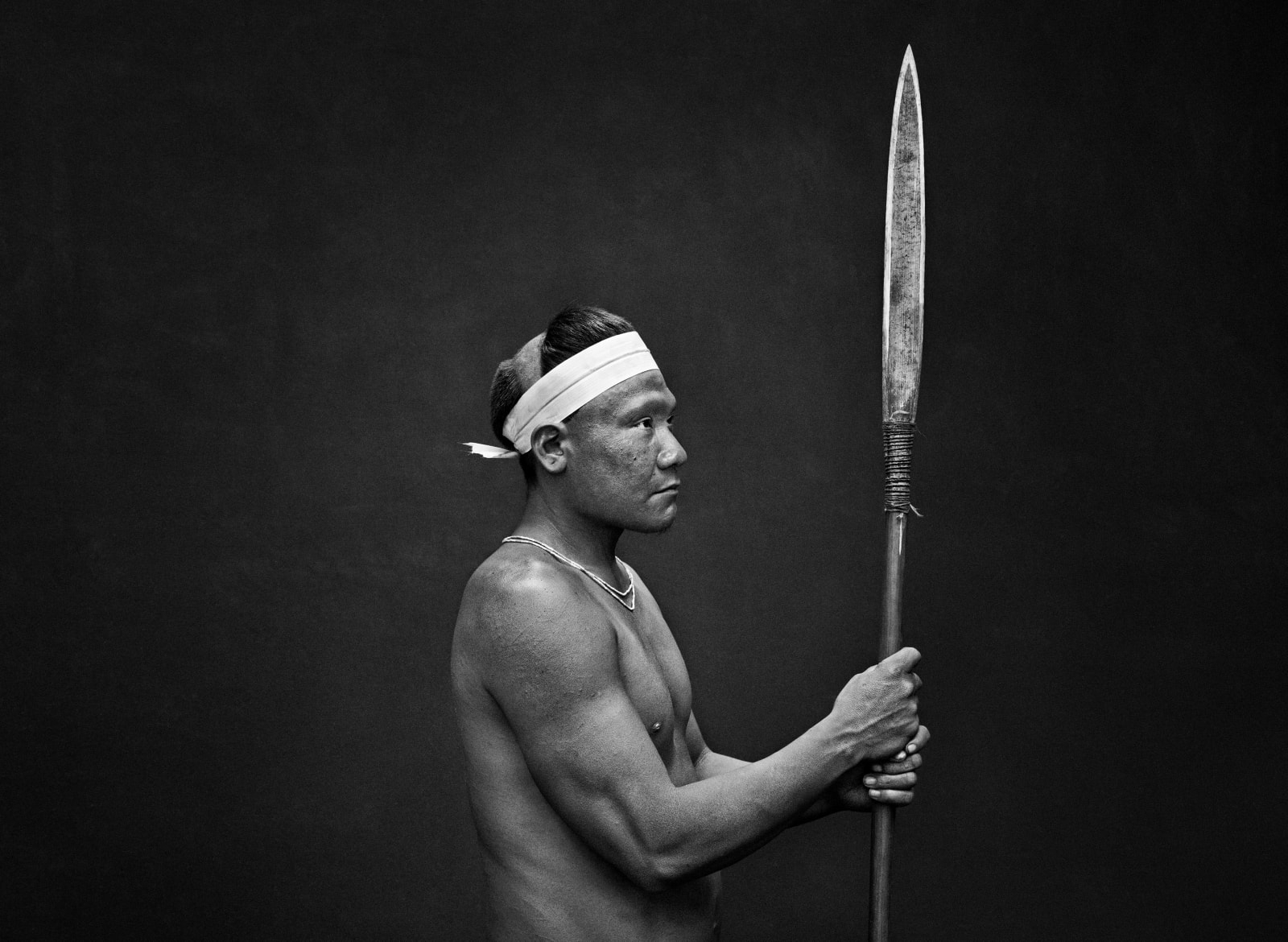 Sebastião Salgado, Hunting encampment in the Ituí River area. Valley of Javari Indigenous Territory, State of Amazonas, Brazil, 2017