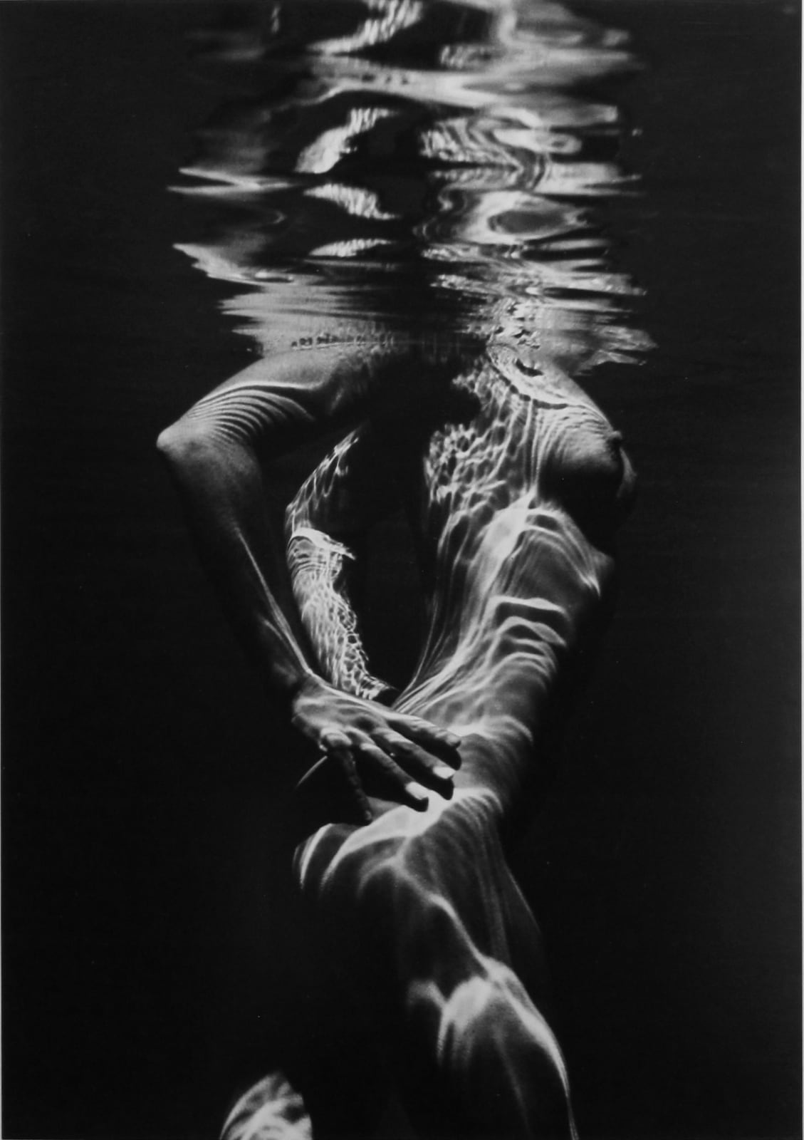 Brett Weston, Underwater Nude, 1981