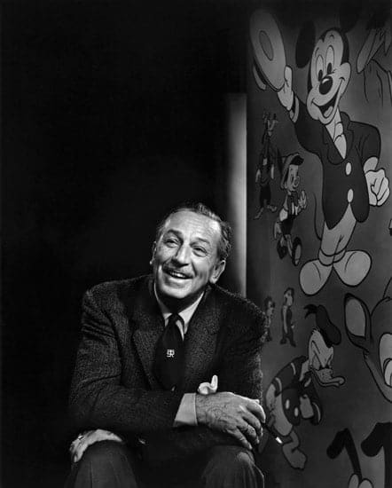 Yousuf Karsh, Walt Disney, 1956