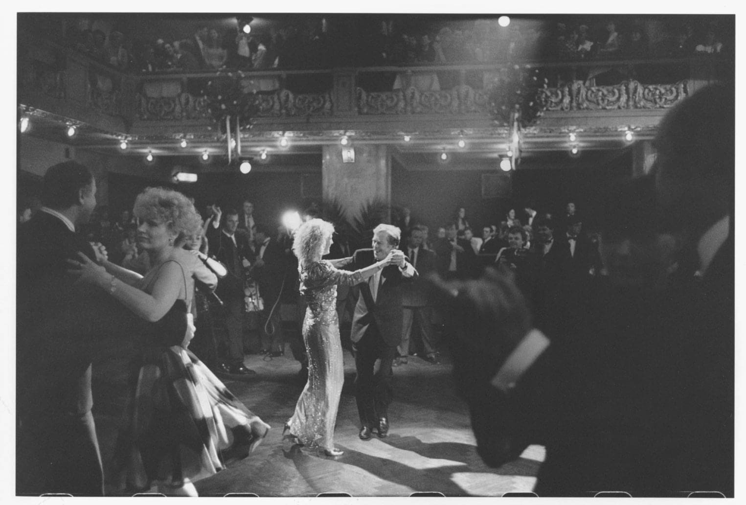 Paul Ickovic, Prague, Czechoslovakia (Vaclav Havel Dancing with Dagman Koeler), 1989