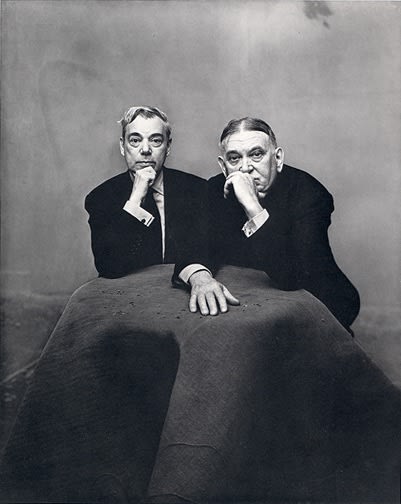 Irving Penn, Mencken & Nathan (George Jean Nathan & H.L. Mencken, New York), 1947