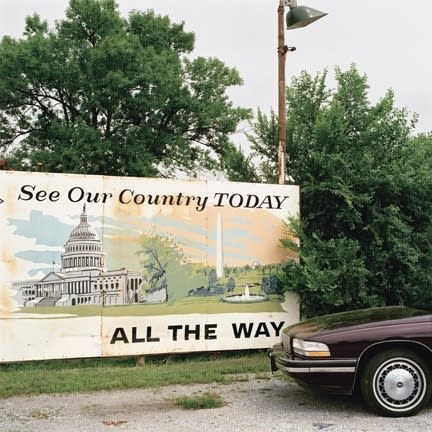 Jeff Brouws, See Our Country, East South Street, Hastings, Nebraska, 1993