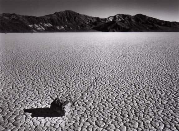 Chip Hooper, Solitary Rock, Death Valley, 1994