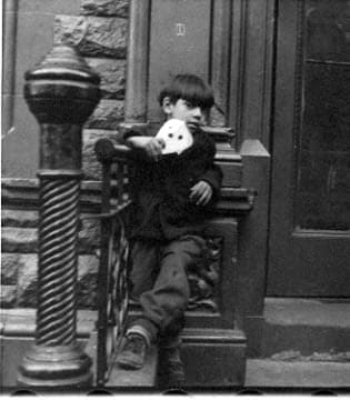 Helen Levitt, Boy with Mask, 1939
