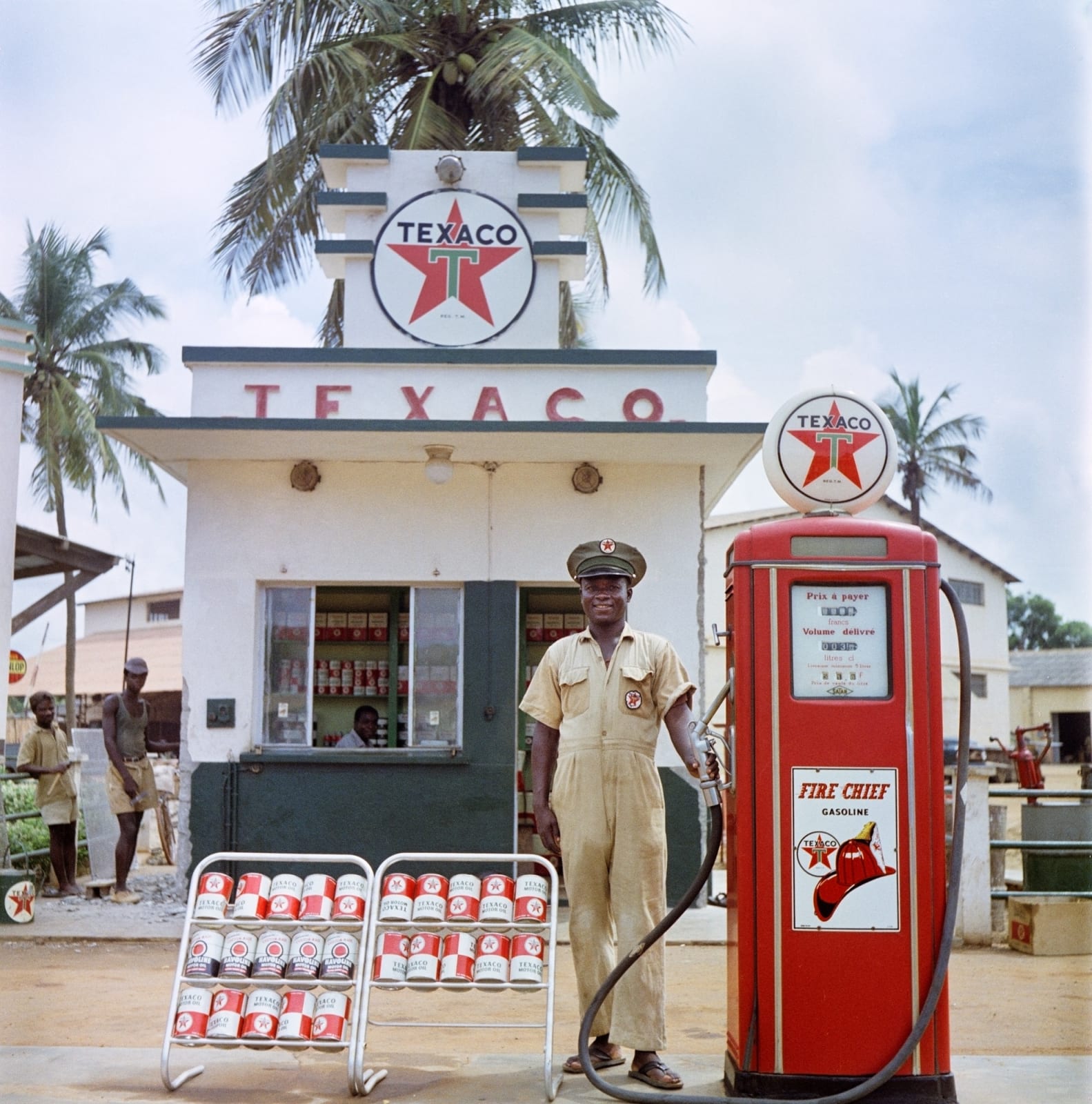 Todd Webb, Togo Texaco Man, 1958