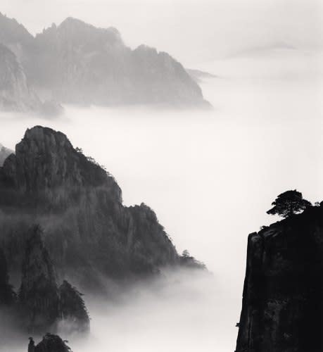 Michael Kenna, Huangshan Mountains, Study 13, Anhui, China., 2008