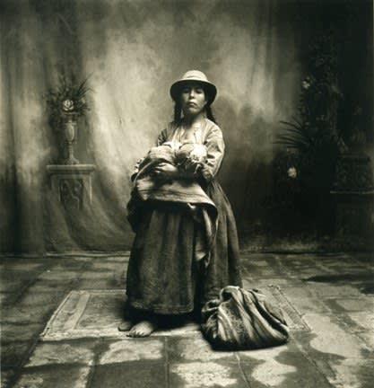 Irving Penn, Mother and Sleeping Child, Cuzco, Peru (IP.1172.1), 1948