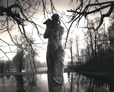 Michael Kenna, Contemplation, Parc St. Cloud, Paris, France, 1996