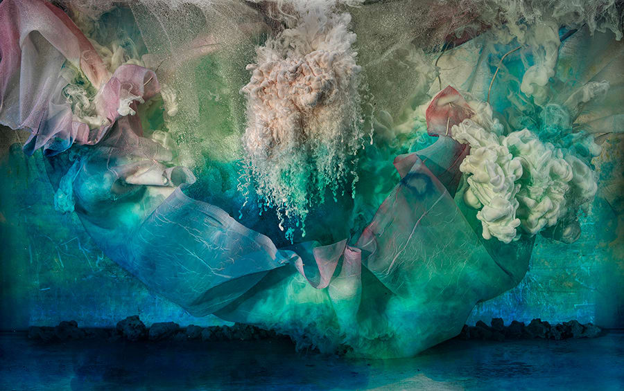 Kim Keever, Abstract 57884, 2021