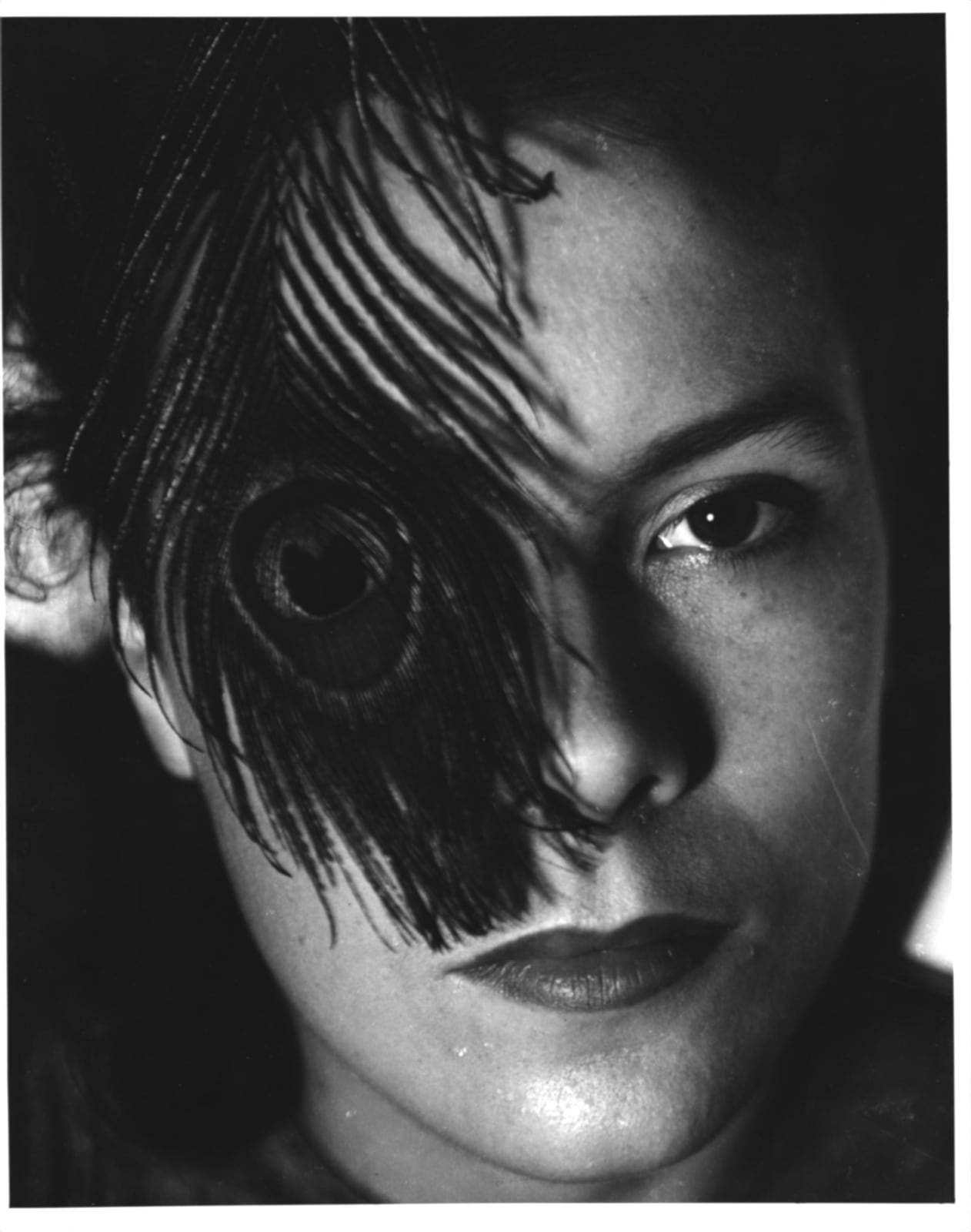 György Kepes, Juliet with Peacock Feather, 1938