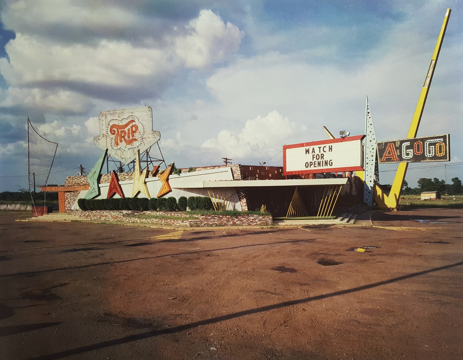 Jim Dow, Zak's Trip Lounge, US 80, Bossier City, Louisiana, 1977
