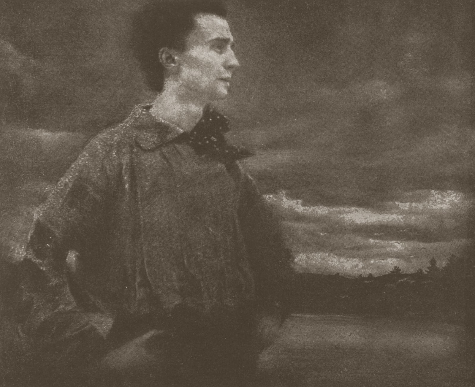 Edward Steichen, Portrait of a Young Man (Self-Portrait), 1905