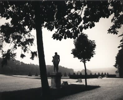 Michael Kenna, Statue in Garden, Parc de Sceaux, France,, 1988