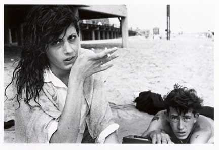 Bruce Davidson, Girl With Lefty at Coney Island Beach, 1959
