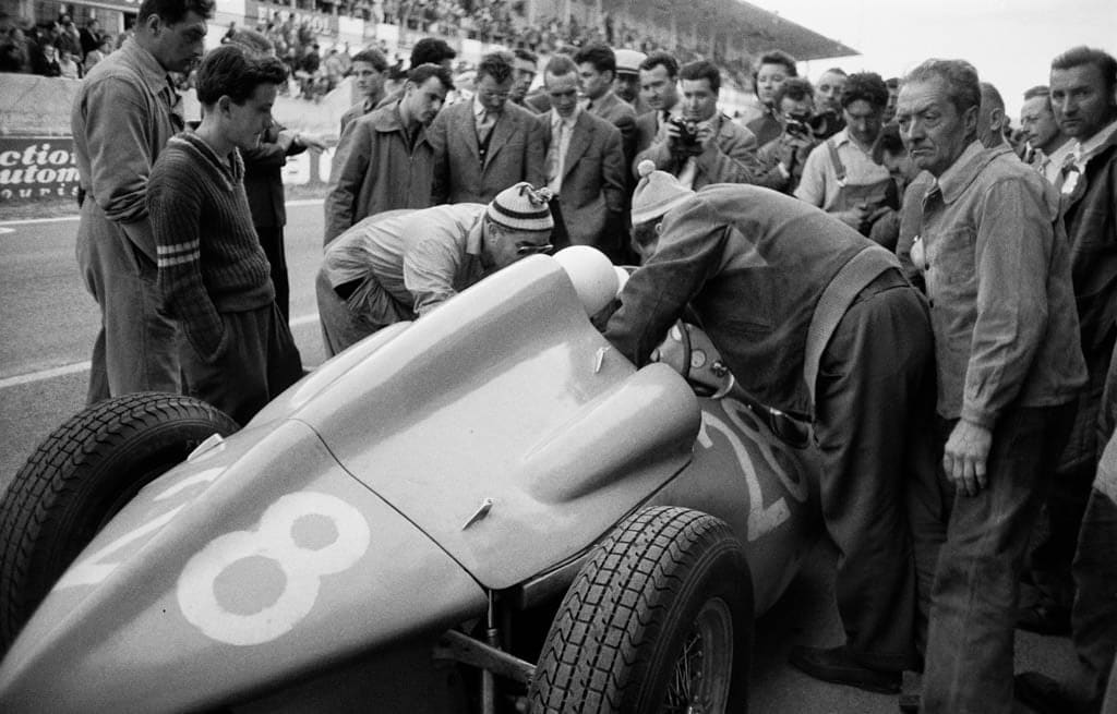 Jesse Alexander, Bugatti F1, French Grand Prix, Reims-Gueux, Reims, France, 1956