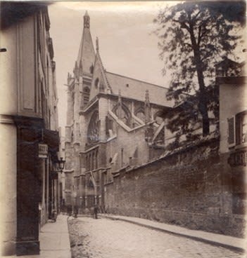 Eugene Atget, (V) Rue des Prêtres- Saint-Séverin, Quartier de la Sorbonne (3037), 1903