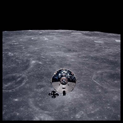 Michael Light, Command Module Charlie Brown Before Docking with Lunar Module Snoopy (#106), 1999