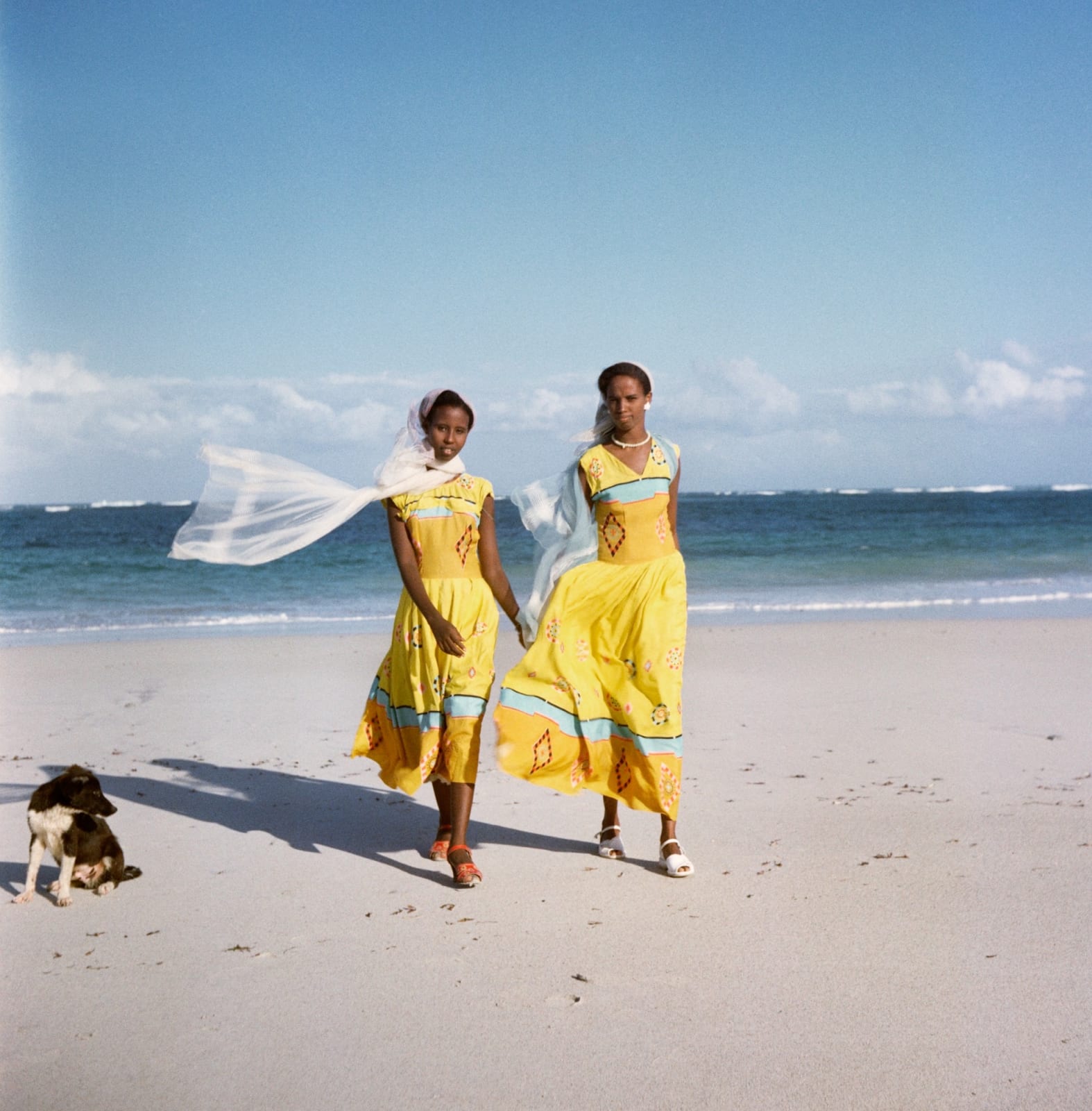 Todd Webb, Somali Women Beach, 1958