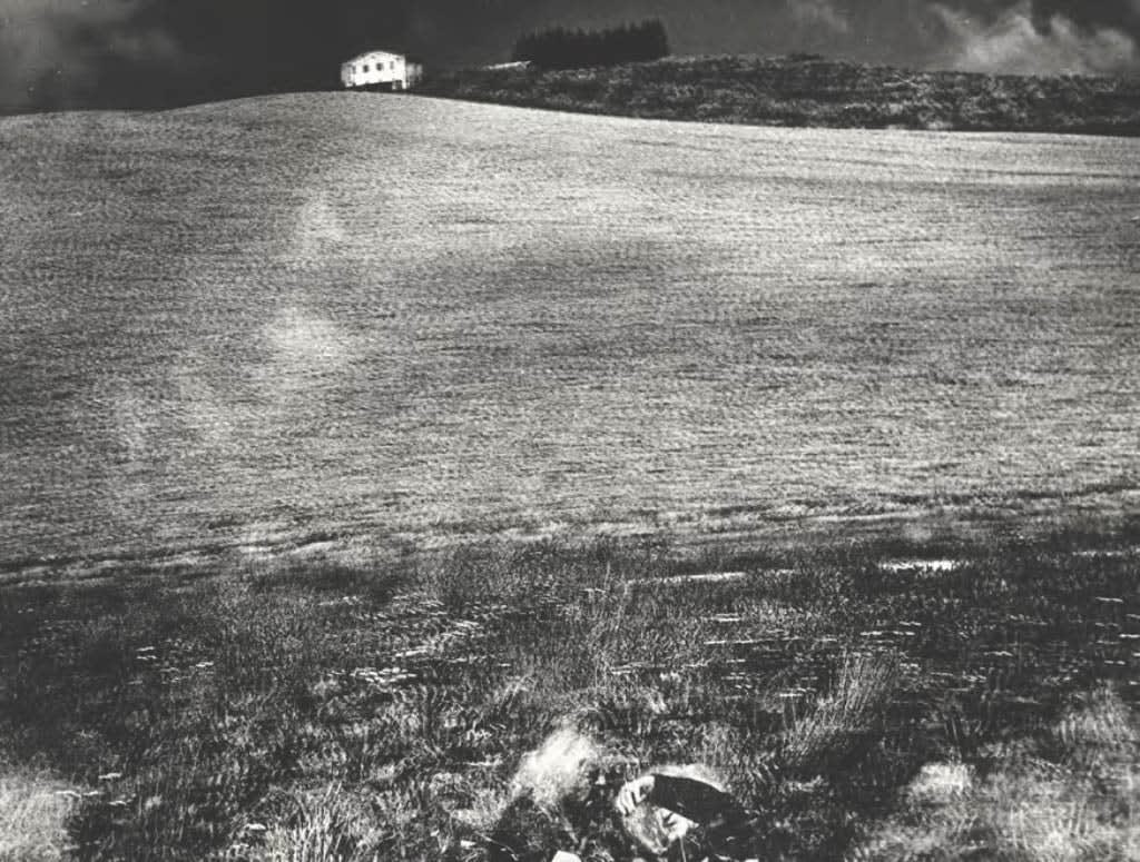 Mario Giacomelli, Paesaggio, blurred image For poems