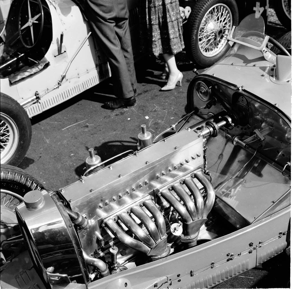 Jesse Alexander, Bugatti F1 Motor, French Grand Prix, Reims-Gueux, Reims, France, 1956