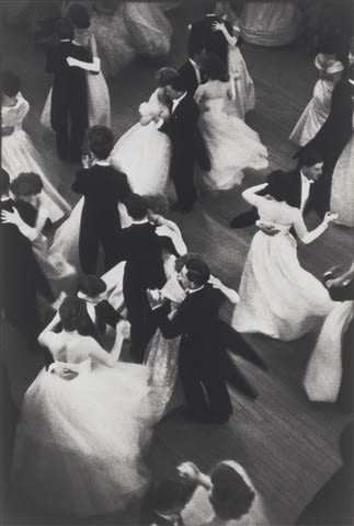 Henri Cartier-Bresson, Queen Charlotte's Ball, 1959