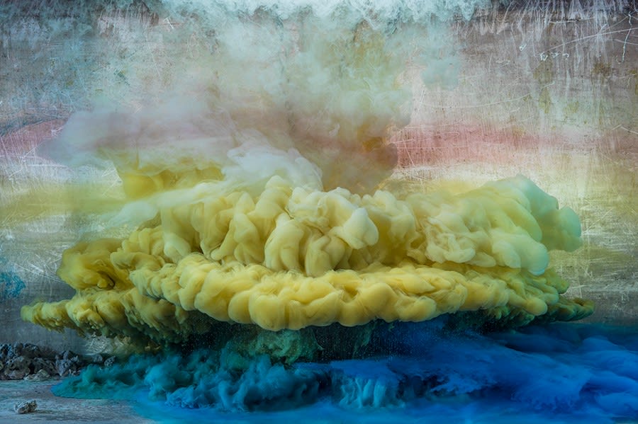 Kim Keever, Abstract 61174, 2022
