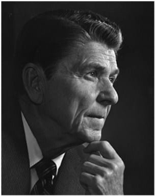 Yousuf Karsh, Ronald Reagan, 1982