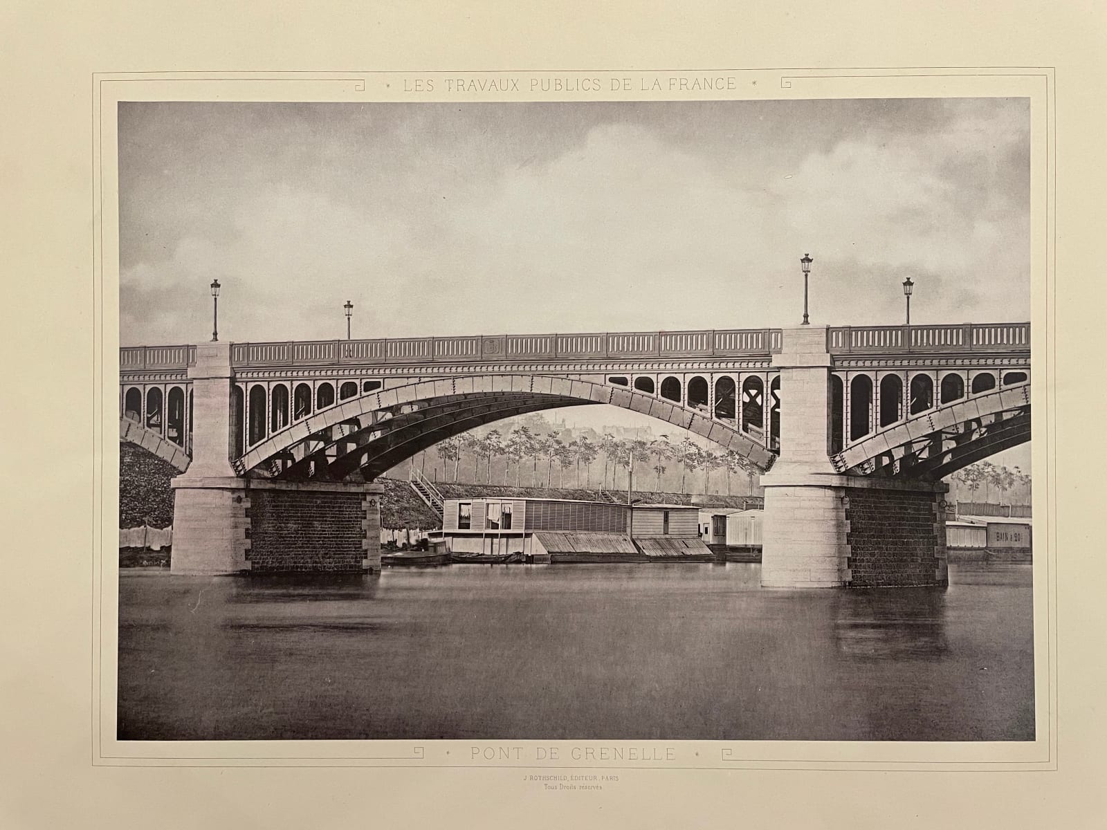 Les Travaux Publics de la France, Pont de Grenelle