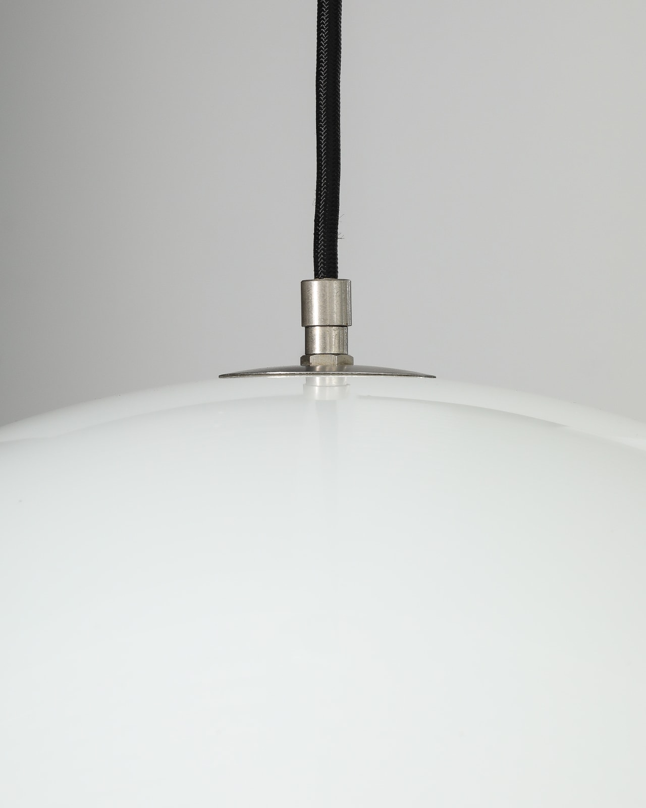 Kartell, White Spherical Pendants