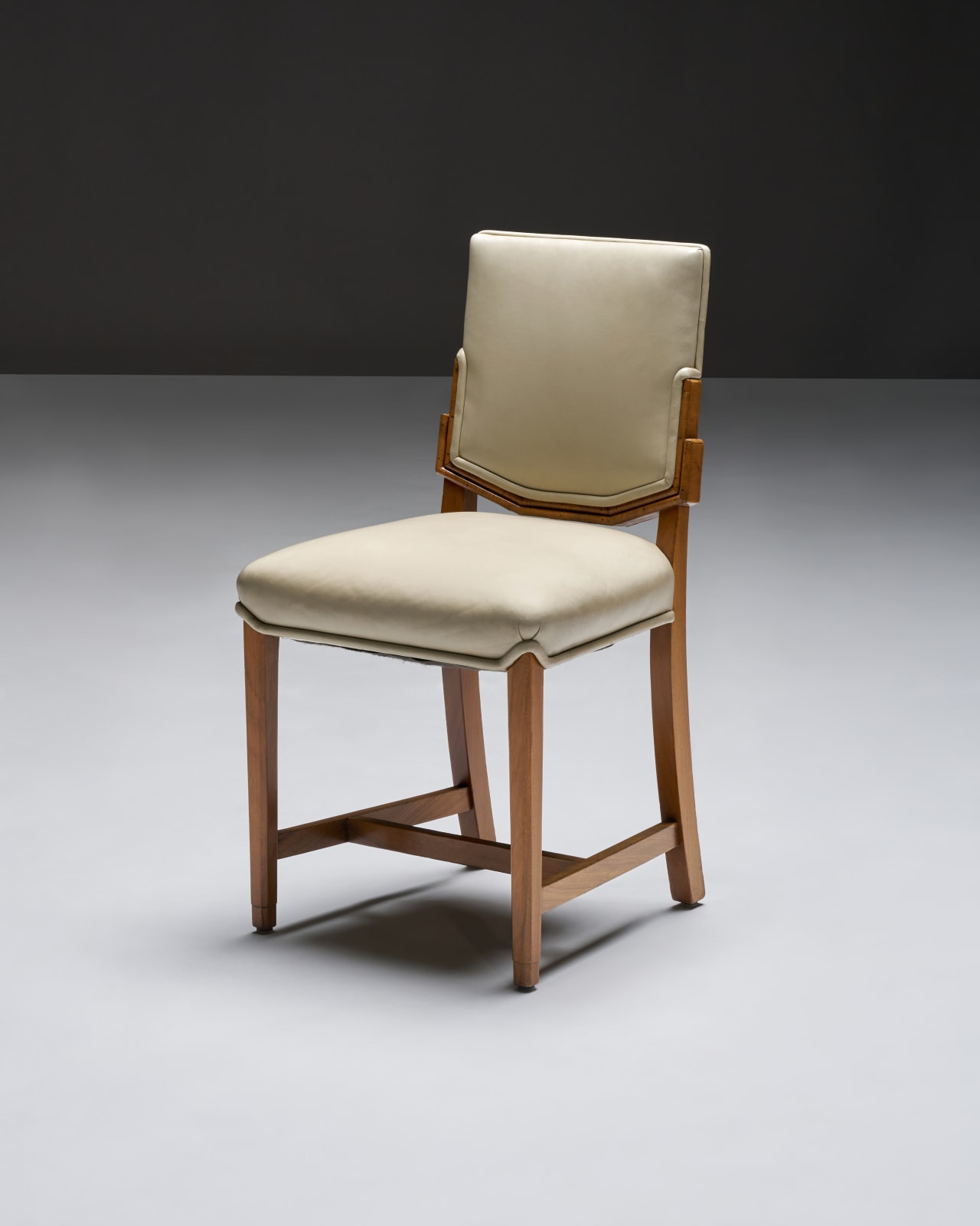 Side Chair with Wood Back