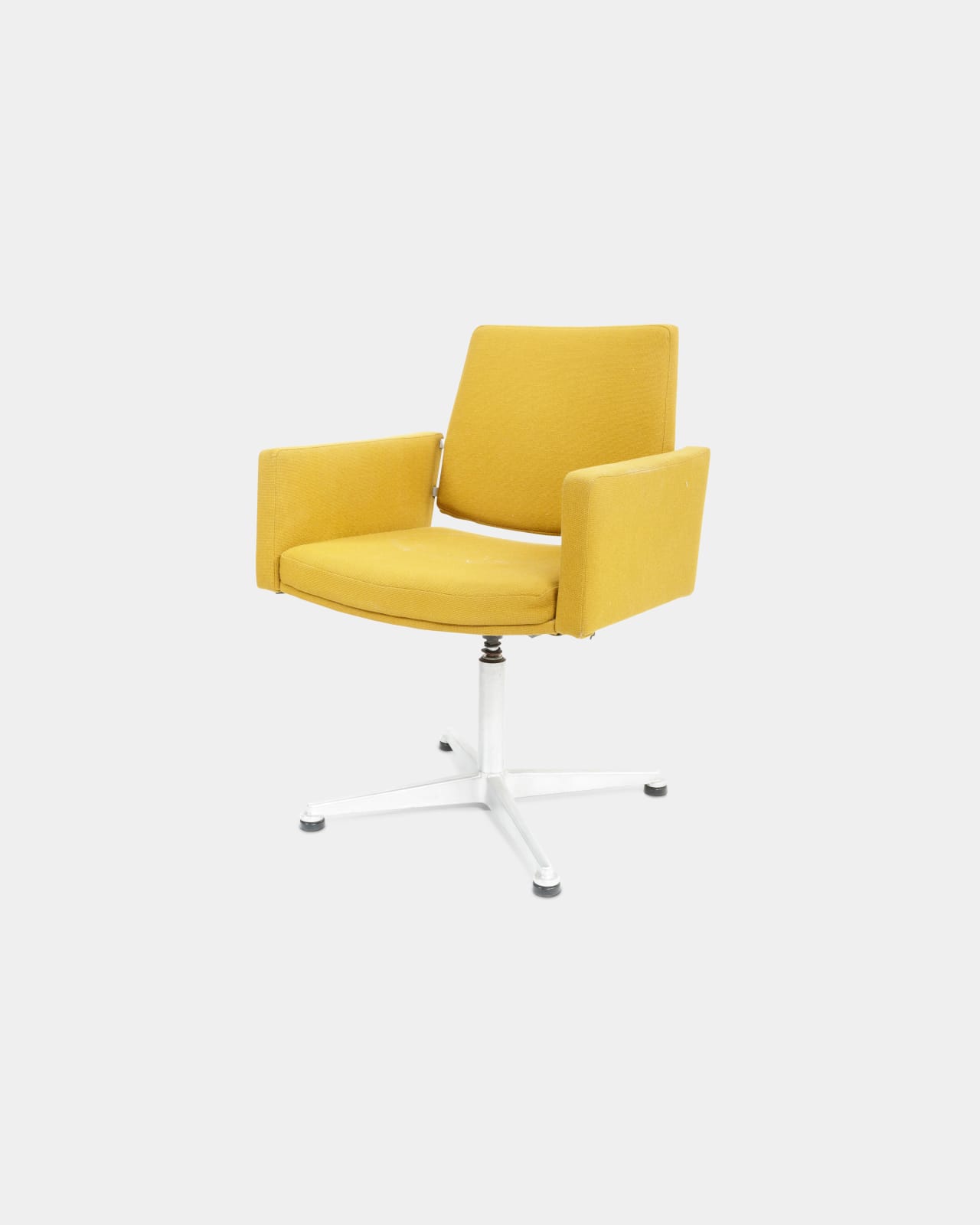 Mustard Yellow Swivel Chair