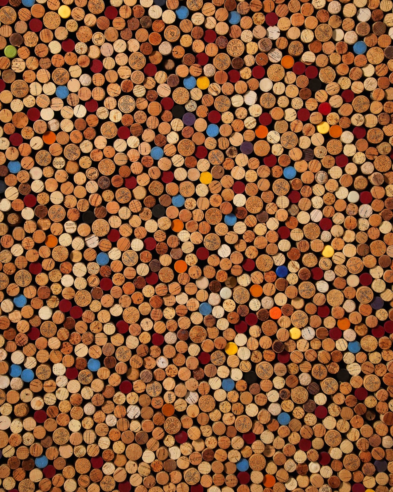 Jason Hedges, Untitled (Corks) #1