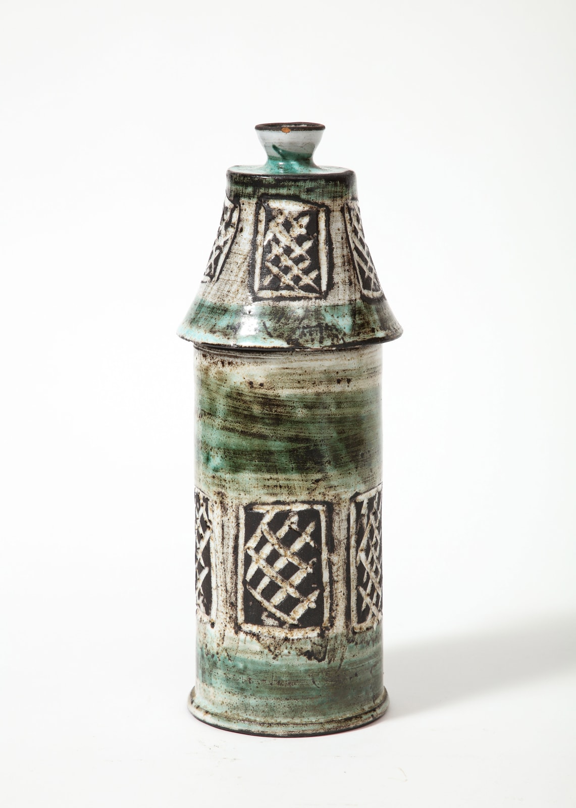 Albert Thiry, Two-Part Jar/Candle Holder